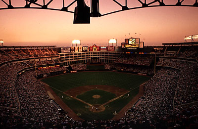 The Ballpark at sunset